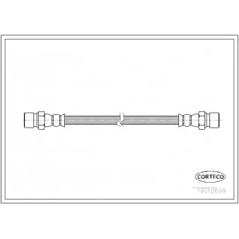 Flexible de frein CORTECO 19018699