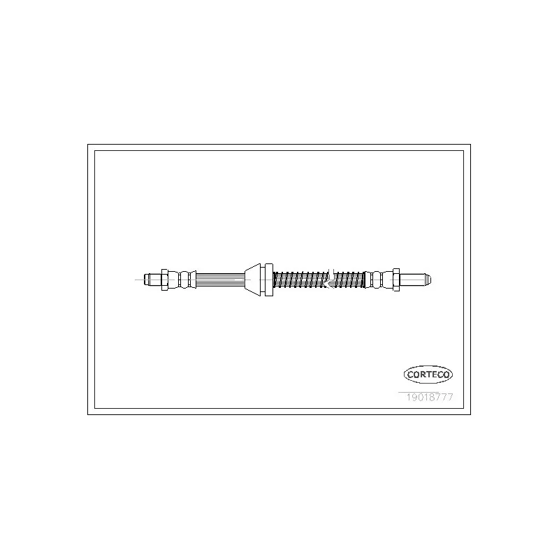 Flexible de frein CORTECO 19018777