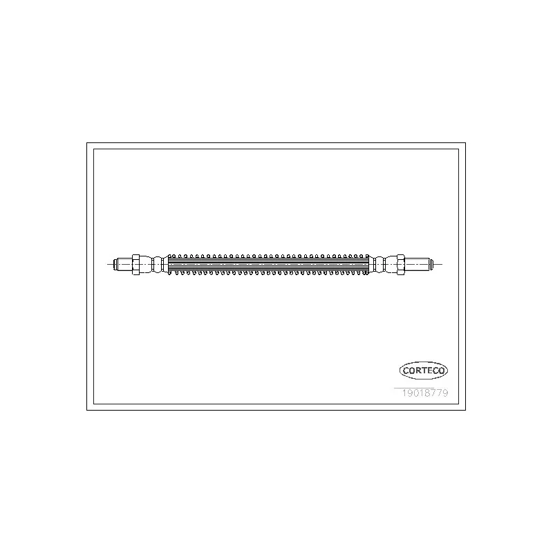 Flexible de frein CORTECO 19018779