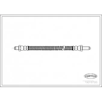 Flexible de frein CORTECO 19018780