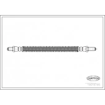 Flexible de frein CORTECO 19018785