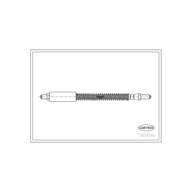 Flexible de frein CORTECO 19018789