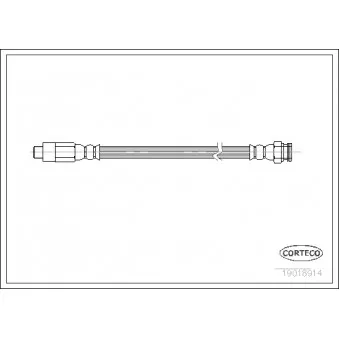Flexible de frein CORTECO 19018914