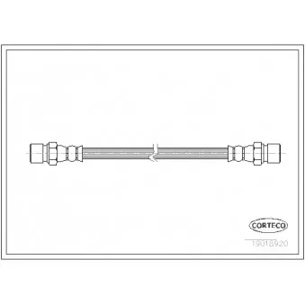 Flexible de frein CORTECO 19018920