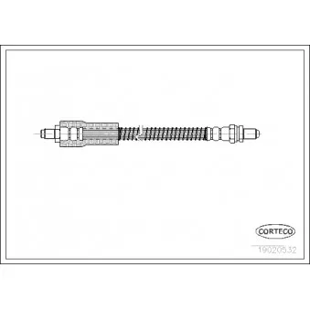 Flexible de frein CORTECO 19020532