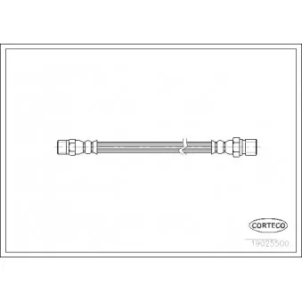 Flexible de frein CORTECO 19025500