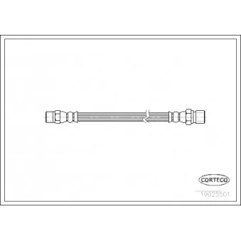 Flexible de frein CORTECO 19025501