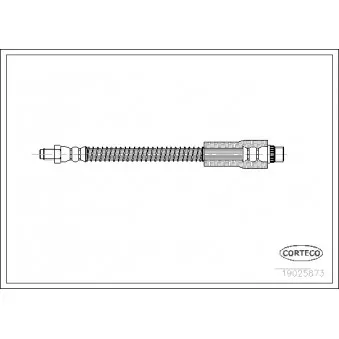Flexible de frein CORTECO 19025873