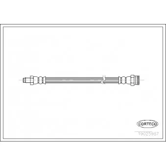 Flexible de frein CORTECO 19025987