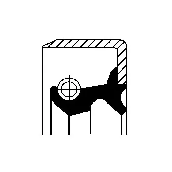 Bague d'étanchéité, moyeu de roue CORTECO