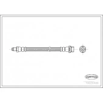 Flexible de frein CORTECO 19026486
