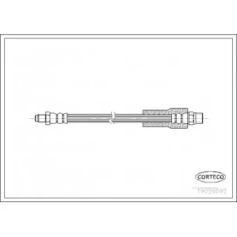 Flexible de frein CORTECO 19026692