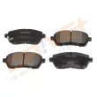 Jeu de 4 plaquettes de frein avant Dr!ve+ DP1010.10.0013 - Visuel 3