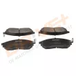 Jeu de 4 plaquettes de frein avant Dr!ve+ DP1010.10.0016 - Visuel 3