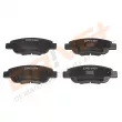 Jeu de 4 plaquettes de frein avant Dr!ve+ DP1010.10.0017 - Visuel 1