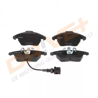 Jeu de 4 plaquettes de frein avant Dr!ve+ DP1010.10.0036