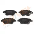 Jeu de 4 plaquettes de frein avant Dr!ve+ DP1010.10.0037 - Visuel 1