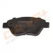 Jeu de 4 plaquettes de frein avant Dr!ve+ DP1010.10.0037 - Visuel 2