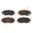 Jeu de 4 plaquettes de frein avant Dr!ve+ DP1010.10.0038 - Visuel 1