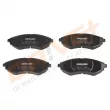 Jeu de 4 plaquettes de frein avant Dr!ve+ DP1010.10.0051 - Visuel 1