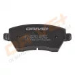 Jeu de 4 plaquettes de frein avant Dr!ve+ DP1010.10.0054 - Visuel 2