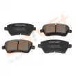 Jeu de 4 plaquettes de frein avant Dr!ve+ DP1010.10.0054 - Visuel 3