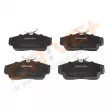 Jeu de 4 plaquettes de frein avant Dr!ve+ DP1010.10.0055 - Visuel 1