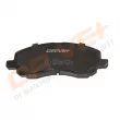 Jeu de 4 plaquettes de frein avant Dr!ve+ DP1010.10.0056 - Visuel 2