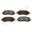 Jeu de 4 plaquettes de frein avant Dr!ve+ DP1010.10.0056 - Visuel 3