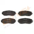 Jeu de 4 plaquettes de frein avant Dr!ve+ DP1010.10.0067 - Visuel 1