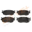 Jeu de 4 plaquettes de frein avant Dr!ve+ DP1010.10.0093 - Visuel 1