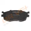 Jeu de 4 plaquettes de frein avant Dr!ve+ DP1010.10.0093 - Visuel 2
