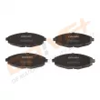 Jeu de 4 plaquettes de frein avant Dr!ve+ DP1010.10.0104 - Visuel 1