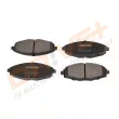 Jeu de 4 plaquettes de frein avant Dr!ve+ DP1010.10.0104 - Visuel 3