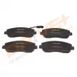 Jeu de 4 plaquettes de frein avant Dr!ve+ DP1010.10.0144 - Visuel 1
