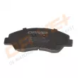 Jeu de 4 plaquettes de frein avant Dr!ve+ DP1010.10.0198 - Visuel 2