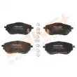 Jeu de 4 plaquettes de frein avant Dr!ve+ DP1010.10.0550 - Visuel 1