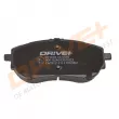 Jeu de 4 plaquettes de frein avant Dr!ve+ DP1010.10.0550 - Visuel 2