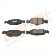 Jeu de 4 plaquettes de frein arrière Dr!ve+ DP1010.10.0551 - Visuel 3