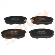 Jeu de 4 plaquettes de frein avant Dr!ve+ DP1010.10.0797 - Visuel 1