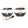 Jeu de 4 plaquettes de frein avant Dr!ve+ DP1010.10.0804 - Visuel 3