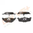 Jeu de 4 plaquettes de frein avant Dr!ve+ DP1010.10.0840 - Visuel 3