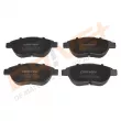 Jeu de 4 plaquettes de frein avant Dr!ve+ DP1010.10.0849 - Visuel 1
