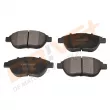 Jeu de 4 plaquettes de frein avant Dr!ve+ DP1010.10.0849 - Visuel 3