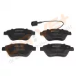 Jeu de 4 plaquettes de frein avant Dr!ve+ DP1010.10.0866 - Visuel 1