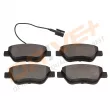 Jeu de 4 plaquettes de frein avant Dr!ve+ DP1010.10.0866 - Visuel 3