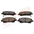 Jeu de 4 plaquettes de frein avant Dr!ve+ DP1010.10.0876 - Visuel 3
