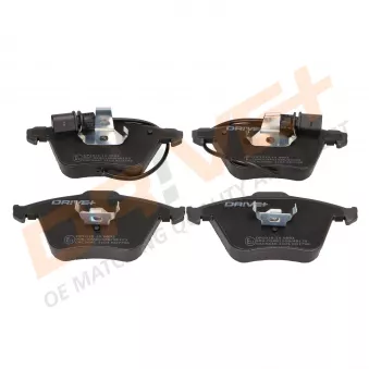 Jeu de 4 plaquettes de frein avant Dr!ve+ DP1010.10.0893
