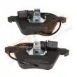 Jeu de 4 plaquettes de frein avant Dr!ve+ DP1010.10.0893 - Visuel 2
