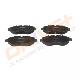Jeu de 4 plaquettes de frein arrière Dr!ve+ DP1010.10.0915